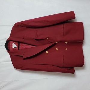 TALBOTS.. dark red/burgandy blazer..